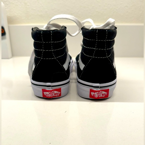 Vans Sk8-Hi black and white high tops size 13.5 - Picture 4 of 6